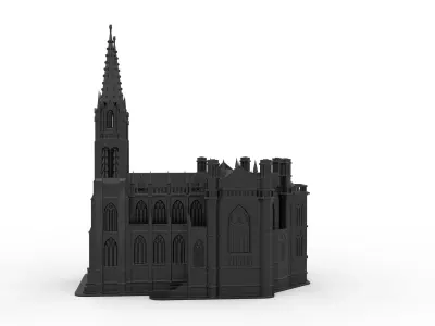 Cathedral Basilica of the Immaculate Conception - Denver 3D print model purchase
