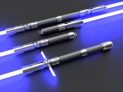 Jedi Survivor - Jaro Tapal Cal Kestis Lightsaber Parts LGT XRGB 3D print model