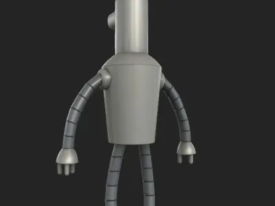 Bender 3D Model Low-poly 3D model