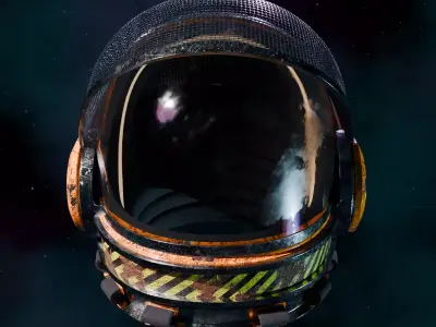 Space Helmet 3D model purchase