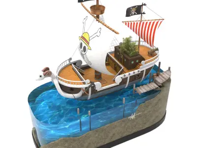 GOING MERRY 3D model