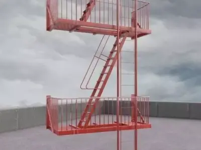 street elements 58 am162 3D model