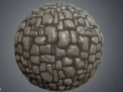 Stylized Walls Vol 03 - Hand Painted Texture  Texture