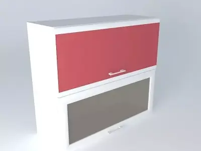 Cabinets cabinet with door Free 3D model