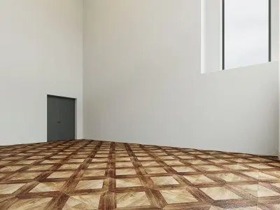 Empty interior 3D model