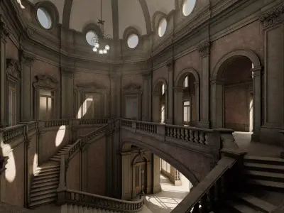 Grand Staircase 3D model