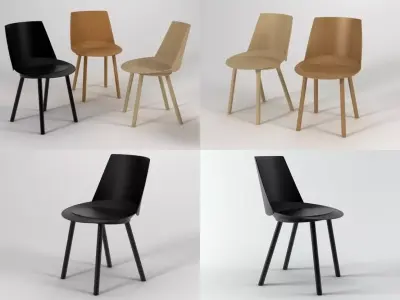 CH04 Houdini chair 3D model