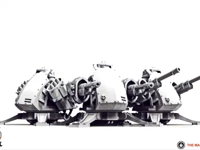 Feudal Guard - Defense Turret 3D print model