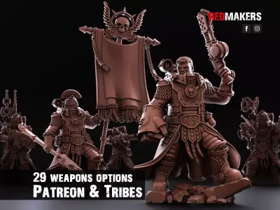 Solar Guard - Tactical Command Squad 3D print model