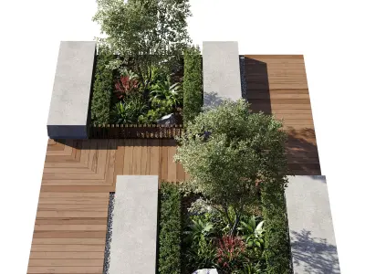 Urban environment 01 3D model