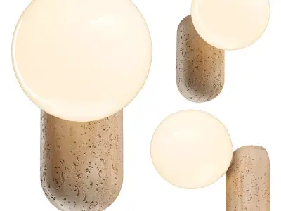 Lamaptron JONTE wall lamp 3D model