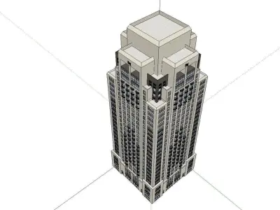 vacation spot-Resort-Fashion Leisure Hotel-0156 3D model