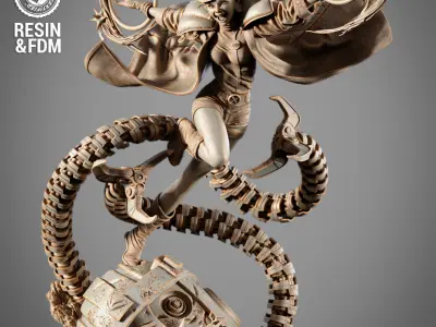 Wicked Marvel Jubilee Sculpture 3D print model