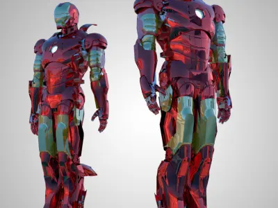 Iron Man 2020 3D model