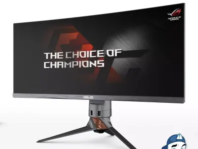 Asus ROG PG348Q for Element 3D 3D model