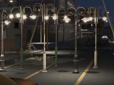 23 Street props - vol 01 3D model