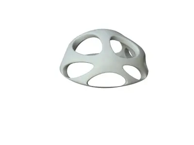 SciFi Cube Object No 49784 Low Poly Shape Low-poly 3D model