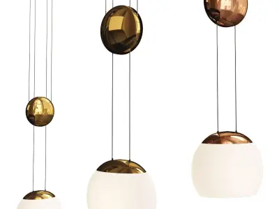 Jojo Mini Pendant Light Low-poly 3D model