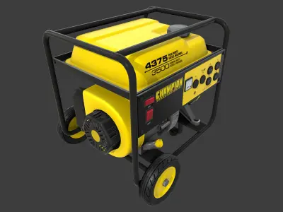 Autoservice Props Pack Vol 2 Low-poly 3D model