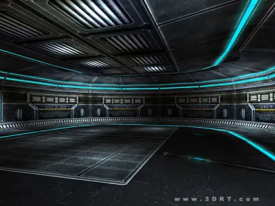 3DRT - Science Lab  Low-poly 3D model