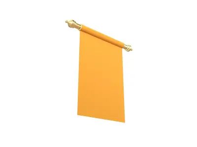 Pennant V1 007 Low-poly 3D model