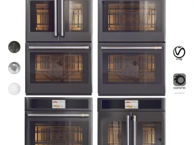 Cafe oven collection  3D model