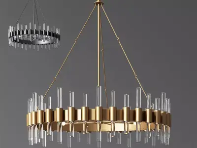 Haskell Chandelier Arteriors 3D model