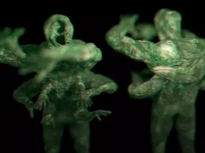 MULTI-ARMED MUTANT 3D model