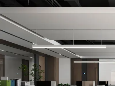 Office interio 3D model
