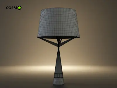 desk lamp S71 3D model