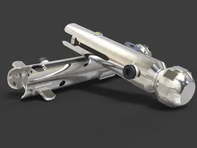 Asoka Tano Lightsabers  3D print model