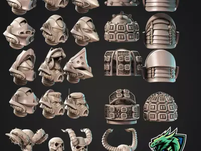 Marine Alien Hunter Customisation Vol 2 3D print model