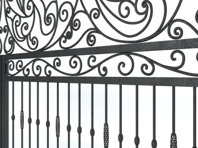 Iron Gate 3D model