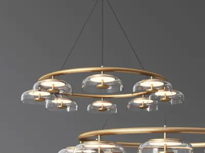 4 Ceiling Light Collection  3D model