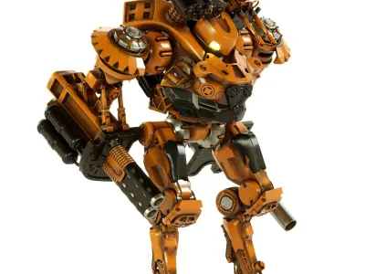 new robot 3D model
