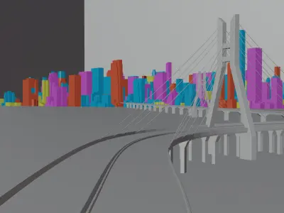 LAGOS BRIDGE  3D model