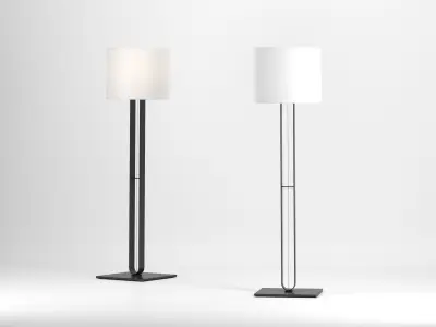 U Turn Floor Lamp 3D model