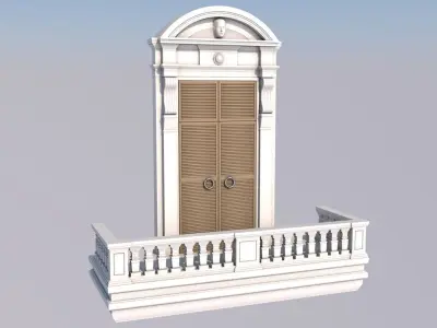 CLASSIC BALCONIES 3D model