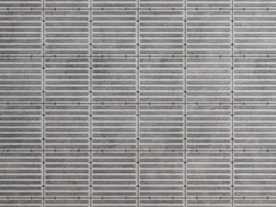 Sci-Fi Metal Panel PBR Seamless Texture