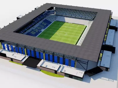 Geodis Park - Nashville - USA 3D model