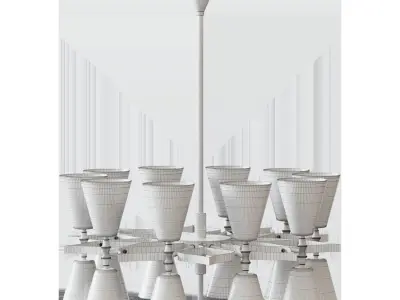 Pendant lamp Charles 3D model