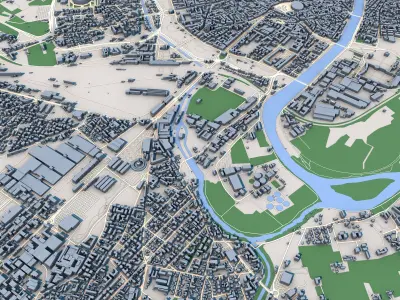 Verona City Italy 3D model