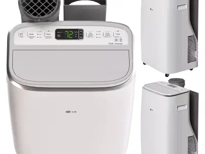 Floor air conditioner LG 3D model