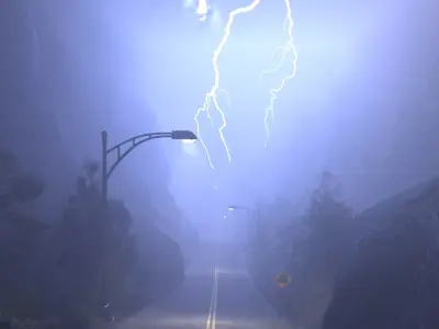 Eternity Pass Canyon Low-poly 3D model