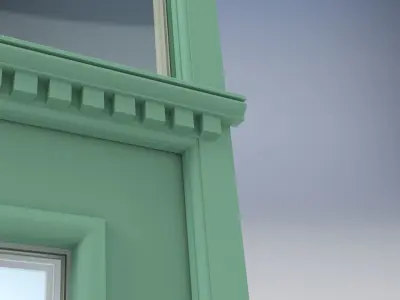 London door 3D model