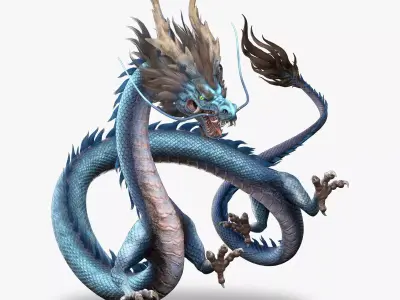 dragon ChineseDragon loong 3D model