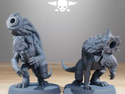 Xenarid Mortars 3D print model