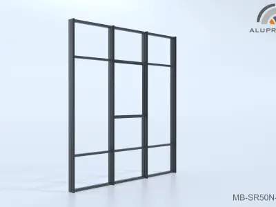 Aluprof MB-SR50N-IW 004 M-0078 Free 3D model