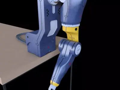 robotic arm 3D model