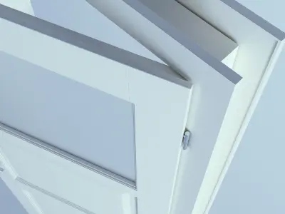 White Door 37 3D model